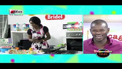 RUBRIQUE CUISINE avec ALPHIE dans Yeewu Leen du 09 Avril 2018