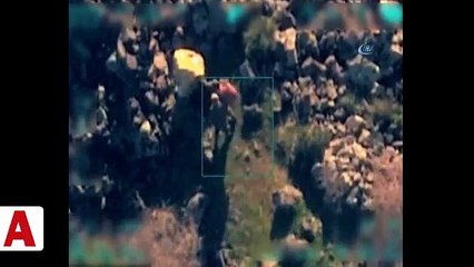 Katır ile silah ve patlayıcı madde taşıyan teröristler