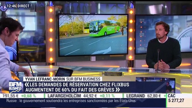 Grève à la SNCF: les réservations chez FlixBus ont bondi de 80% - 09/04