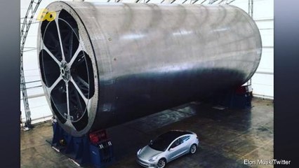 Huge! Elon Musk Shows off What SpaceX Will Use to Build BFR Spaceship