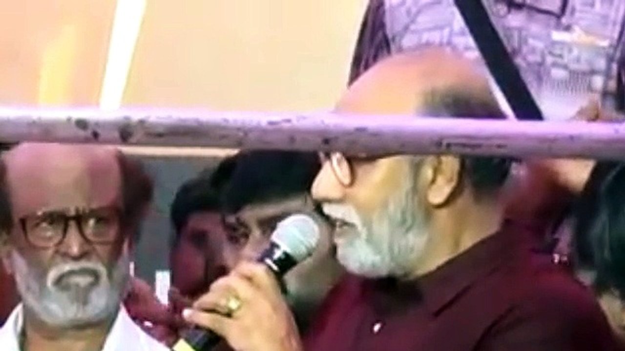 ரஜினிகாந்த் முன் சத்தியராஜ் ஆவேச பேச்சு Sathyaraja Speech