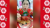 MEOGBANG BJ COMPILATION-CHINESE FOOD-MUKBANG-challenge-Beauty eat strange food-asian food-NO.123