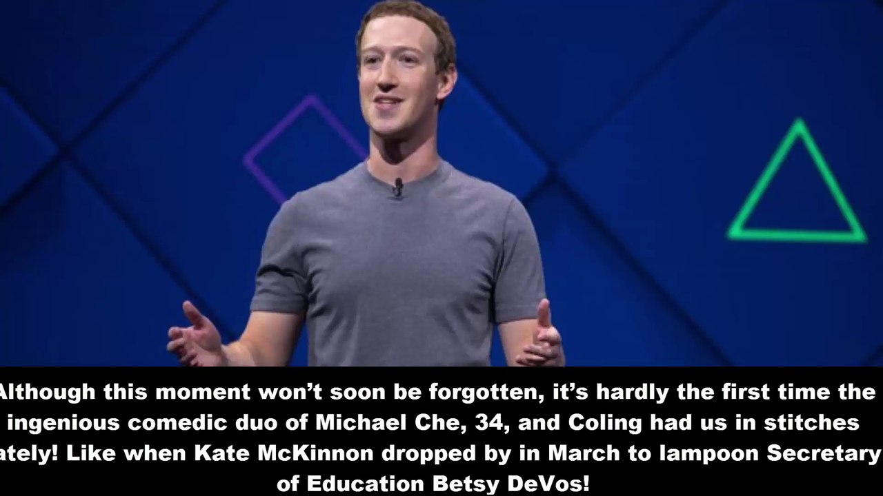 SNL Weekend Update   Mark Zuckerberg Dabs  ‘He’s Rich, You’re Not and He Isn’t Giving Back Data’