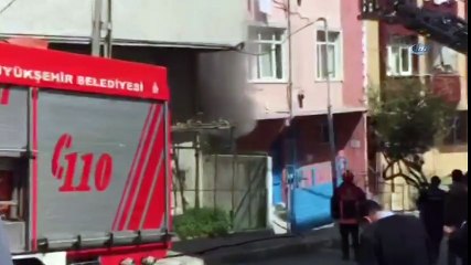 Yangında Mahsur Kalan Çocuklar İtfaiye Kurtardı