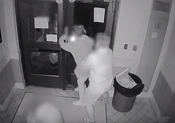 Jacksonville State University CCTV Footage Showing Tornado Hitting Campus