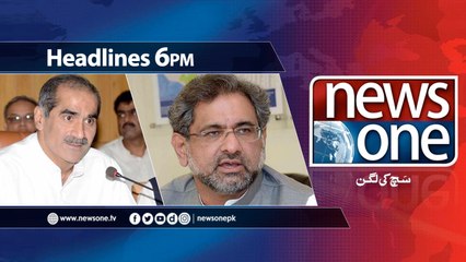 NewsONE Headlines 6PM | 09 April 2018