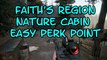 Far Cry 5 Faith's Region Nature Cabin Easy Perk Point