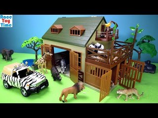 Vietsub | Englishsub | Safari Wildlife Animal Care Terra Playset - Fun Animals Toys For Kids