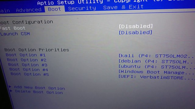 Booting Kali Linux from a pendrive | BIOS/UEFI settings, Live and Forensic modes