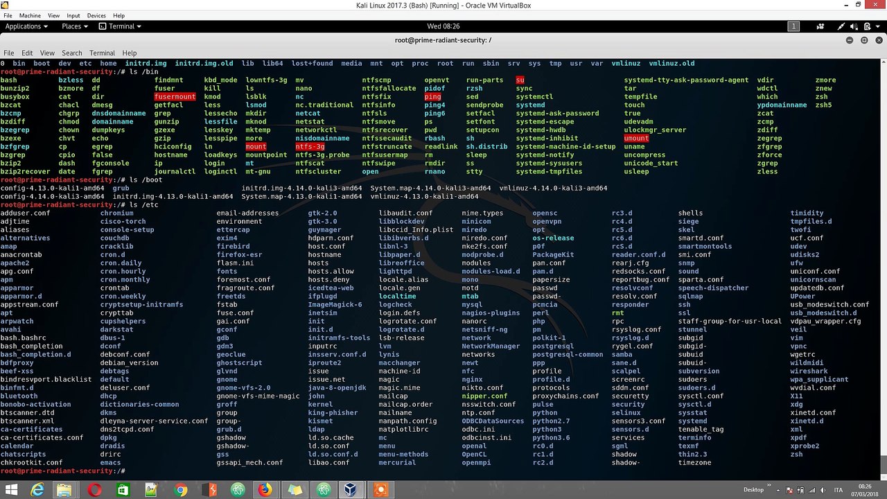 0x03 The Linux filesystem hierarchy standard
