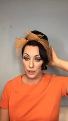 How to Create a beehive hairstyle - Beehive hair tutorial