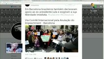 Reflejan redes sociales apoyo en el mundo a Lula