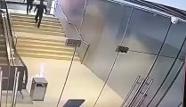 Transparent Glass Door Accident