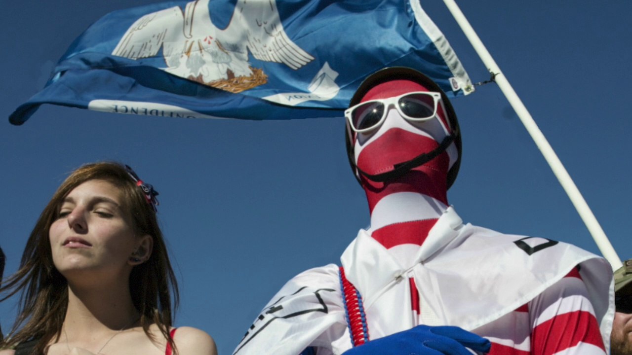 Gun rally at the Alamo (©Nina Berman/NOOR) | OneShot