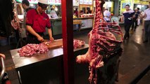 Xi'an China Street Food - Lamb Shish Kebabs