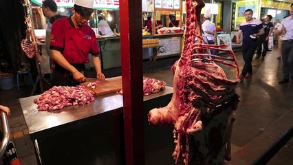 Xi'an China Street Food - Lamb Shish Kebabs