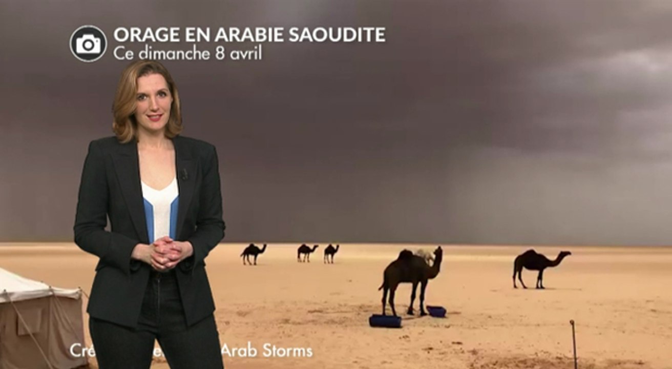 Orages surpuissants en Arabie Saoudite