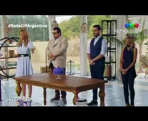 Paula en Bake Off Argentina 3 programa 1 - 08 de Abril