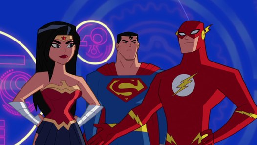 Watch Justice League Action S1E52"She Wore Red Velvet ...
