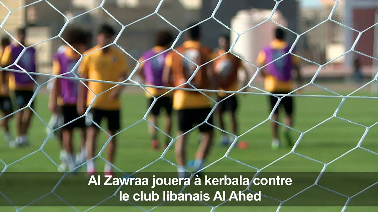 Foot: l'Irak accueille son premier match international en 20 ans