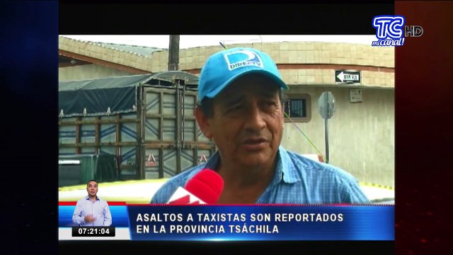 Nuevos casos de asaltos a taxistas en Santo Domingo de los Tsáchilas