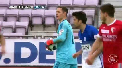 Lausanne 0:2 Sion (Switzerland. Super League. 8 April 2018)