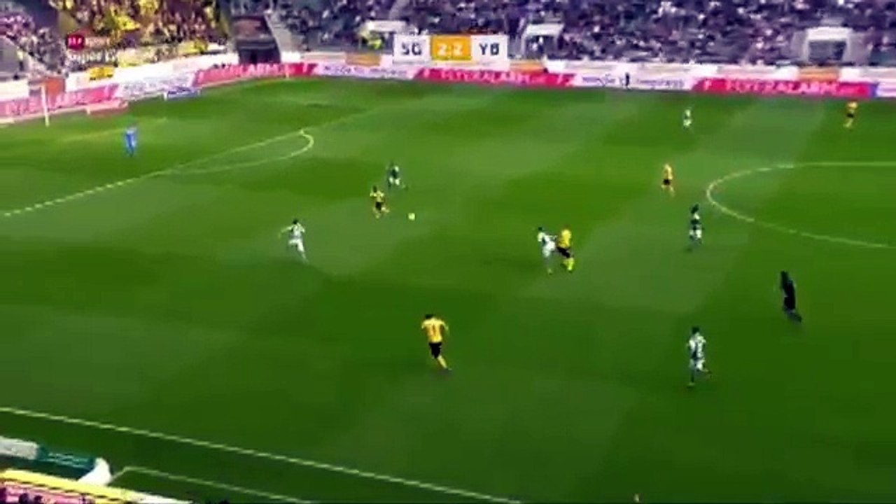 Sankt Gallen 2:3 Young Boys (Switzerland. Super League. 8 April 2018)