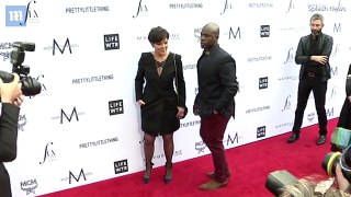 Kris Jenner appears at Daily Front Row Awards with Corey Gamble