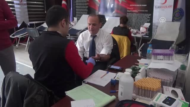 Polis Kan Bağışı Yaptı - Bilecik