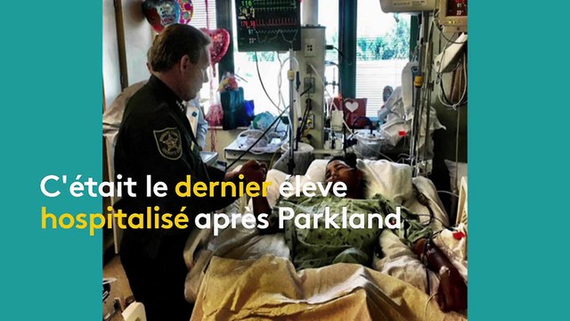 États-Unis : touché par cinq balles à Parkland, Anthony Borges sort de l'hôpital