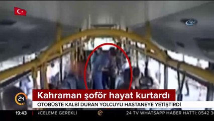 Kahraman şoför hayat kurtardı