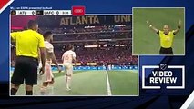 histórico Pela primeira vez, VAR anulou um cartão vermelho na MLS