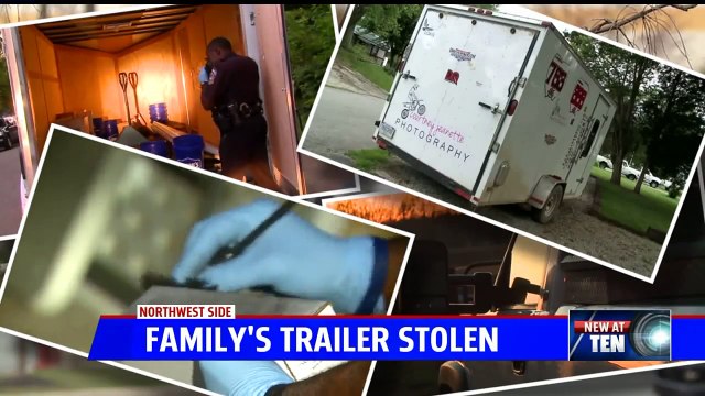 Trailer Loaded with 'Every Piece' of Family's Property Stolen from Hotel Parking Lot