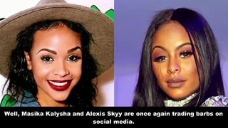 Internet Is #TeamMasika After Co-Stars Alexis Skyy & Zell Drag Her In A Petty Video .