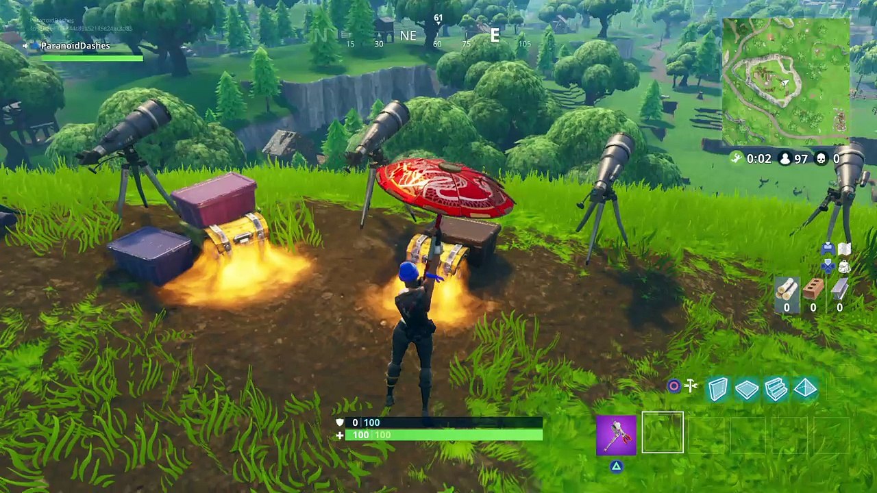 Fortnite　sniper saved my life !!!!