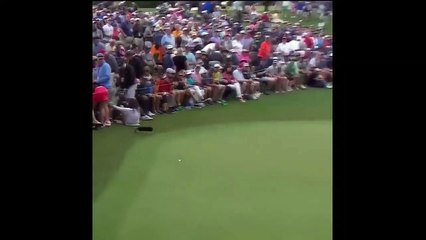 Un golfeur se blesse en célébrant un coup d'incroyable ! - Video Dailymotion
