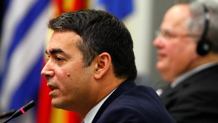 Mazedonien: Namensstreit mit Griechenland muss beigelegt werden