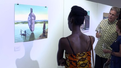 Spanish artist Charris debuts 'Suite Africaine' exhibition