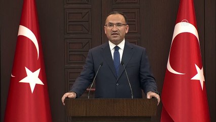 Bozdağ: '(Suriye'deki kimyasal saldırı) Uluslararası toplumun birlikte hareket etmesinde son derece fayda vardır' - ANKARA
