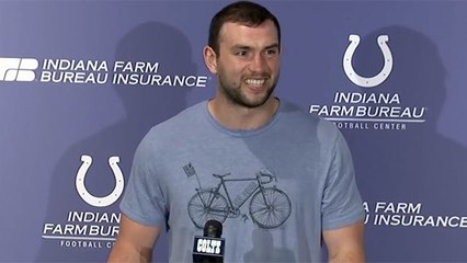 Andrew Luck on recovering from shoulder injury: 'I'm trusting the process'