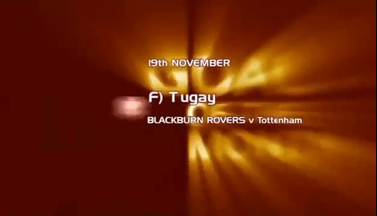 Tugay Vs. Tottenham 19.11.2006