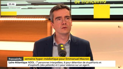 Stéphane Vernay (Ouest France) : "Beaucoup de journalistes se sont plaints qu'Emmanuel Macron avait la parole rare. Il fait deux télés et maintenant c'est trop"