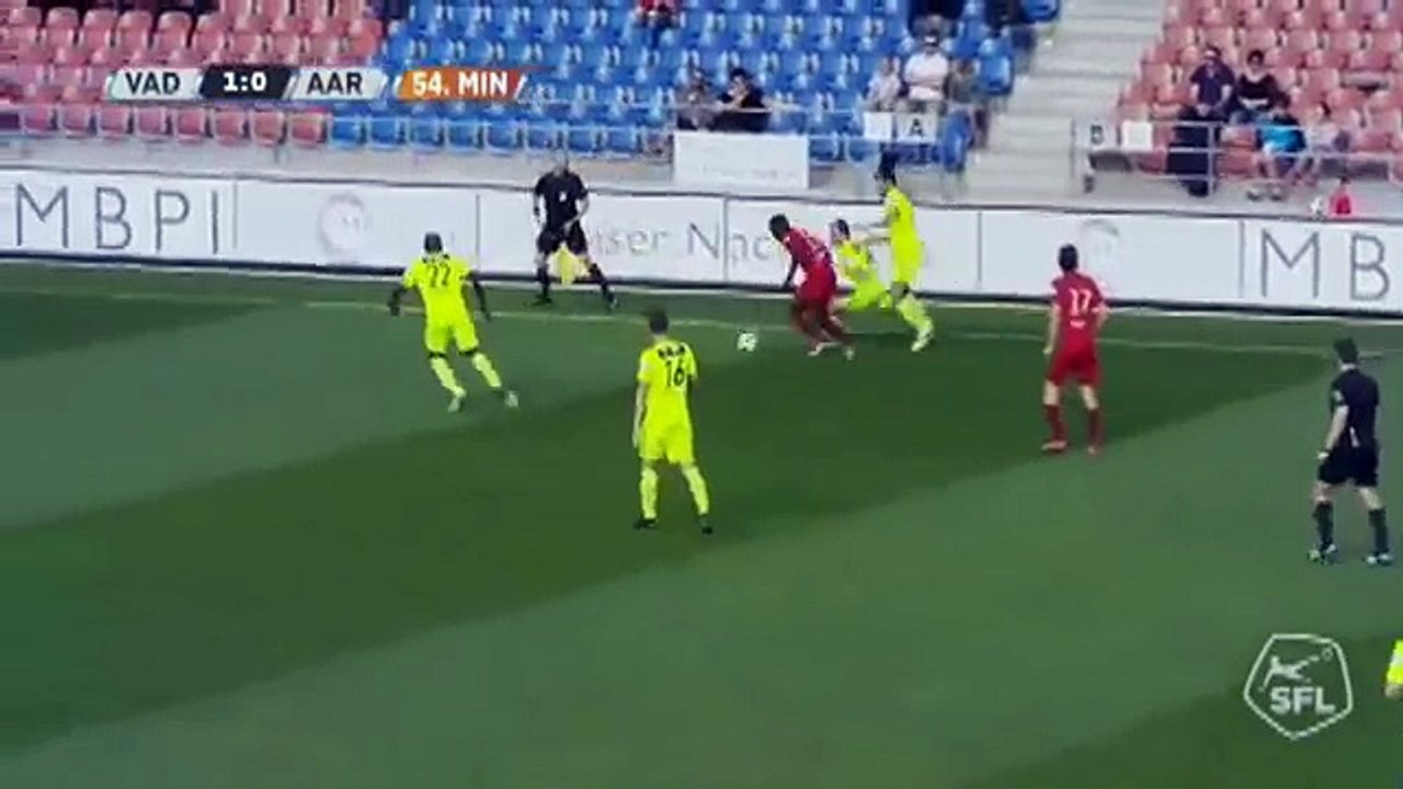 Vaduz 2:0 Aarau (Switzerland. Challenge League. 8 April 2018)