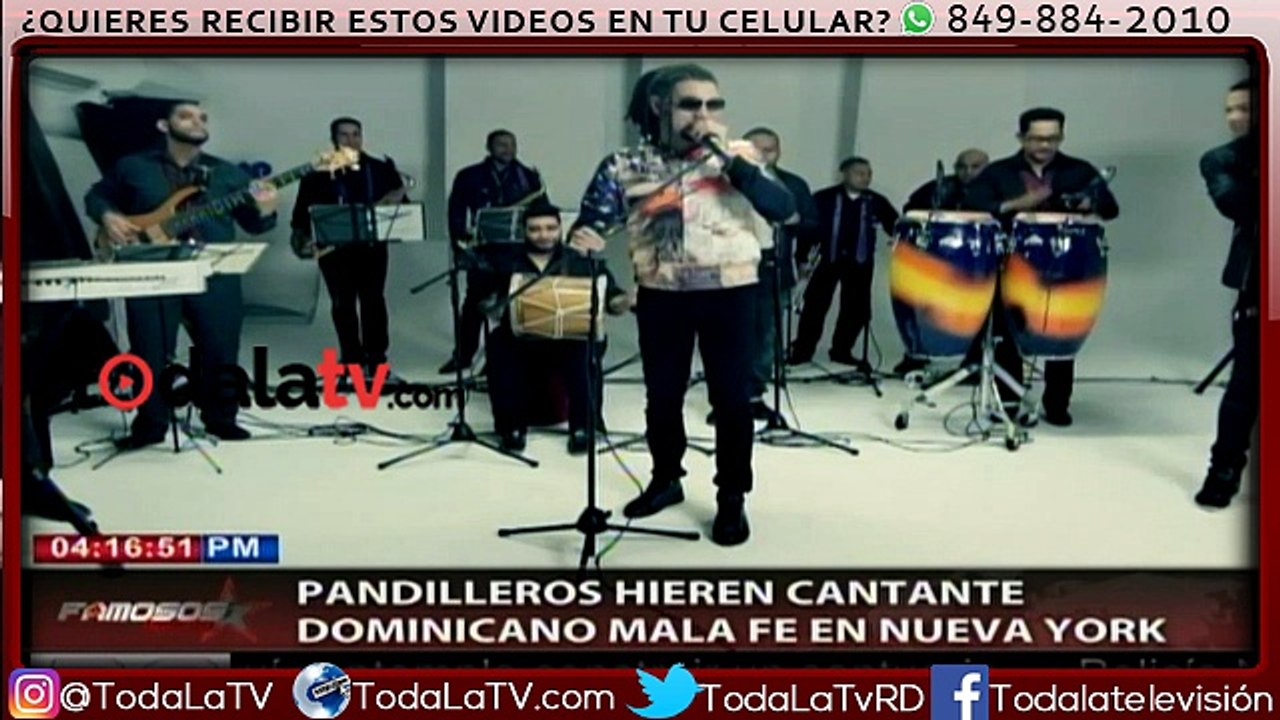 Merenguero  Mala Fe es herido de varias estocadas-CDN-VIDEO