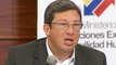 Ministro del Interior informó que no hay proceso de negociación tras el secuestro de los periodistas ecuatorianos