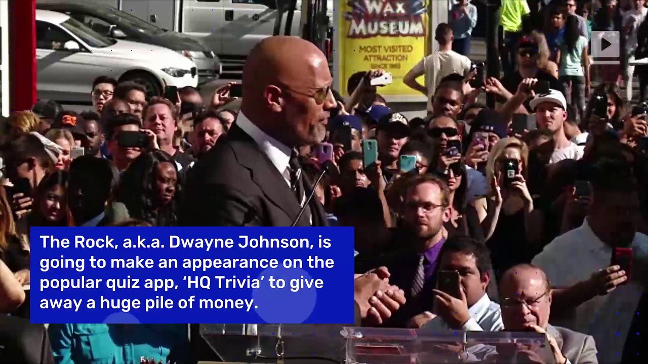 The Rock is Going to Give Away $300,000 on HQ