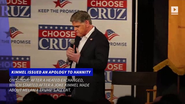 Jimmy Kimmel Apologizes for Joke About Sean Hannity