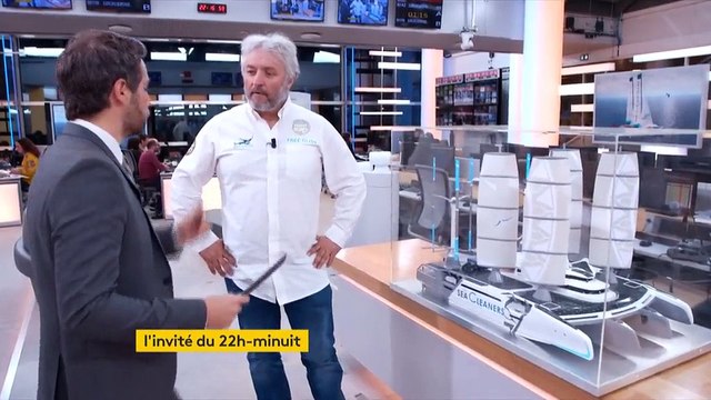 Yvan Bourgnon : Avec ce bateau on va pouvoir aller chercher du plastique sans consommer de carburant