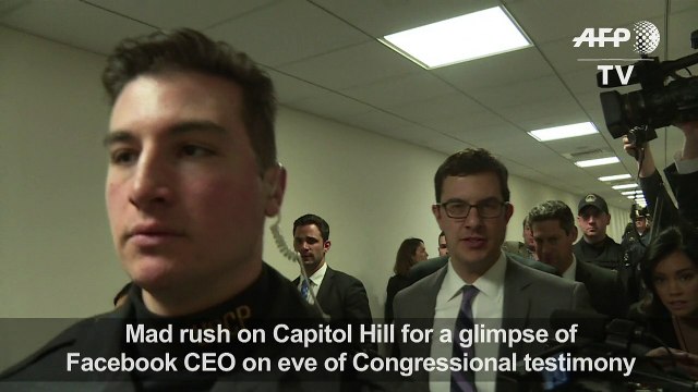 Facebook's Zuckerberg meets with Senators ahead of testimony