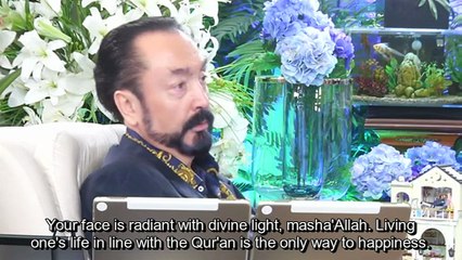 Does living one's life in line with the Qur'an bring happiness?